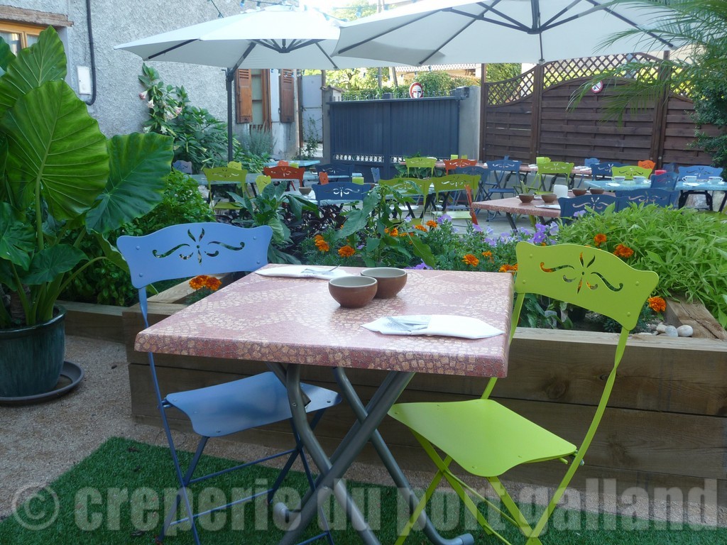creperie du Port Galland terrasse