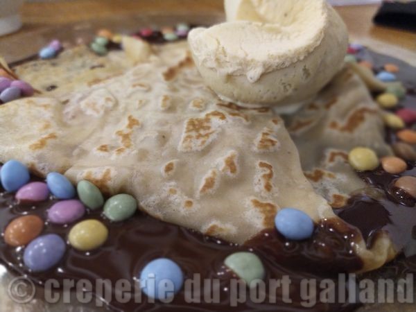 Crêpe glacée 