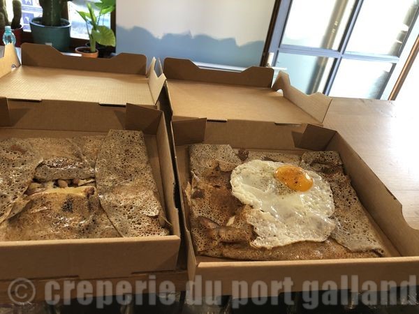 Galette et crêpe à emporter Crêperie du Port Galland