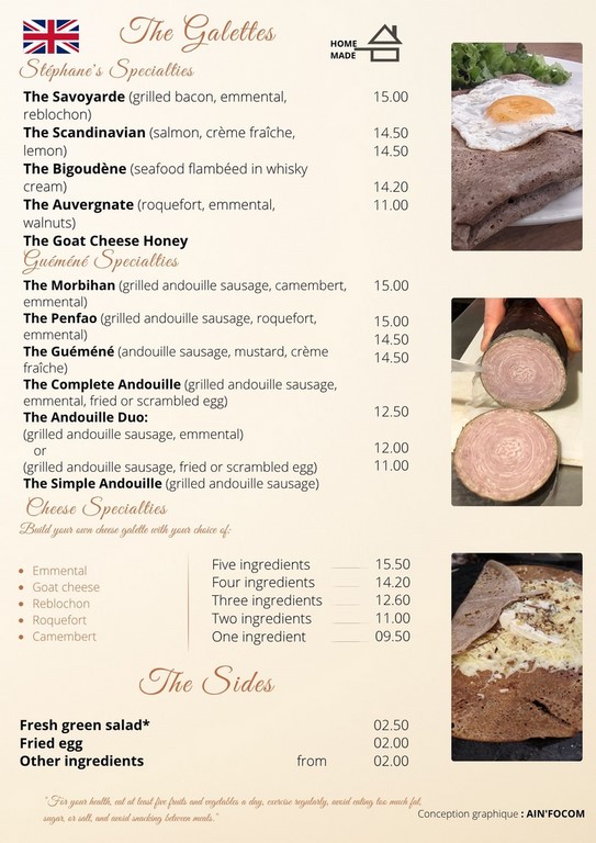 The galetets The galettes